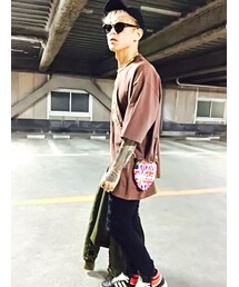 ﾃﾞｶTｼｬﾂ(Tシャツ/カットソー)