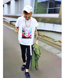 jouetie | jouetie　ﾛｰｽﾞMAD T(Tシャツ/カットソー)
