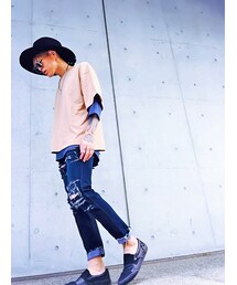 UNIQLO | UNIQLO　ﾘﾒｲｸﾃﾞﾆﾑ(デニムパンツ)