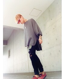 SOMETHING | SOMETHING ｸﾗｯｼｭﾌﾞﾗｯｸﾃﾞﾆﾑ(デニムパンツ)