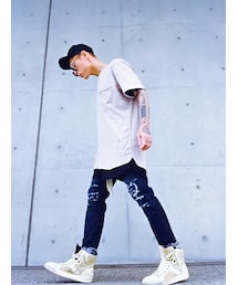 H&M | H&M　ﾛﾝｸﾞｶｯﾄｿｰ(Tシャツ/カットソー)