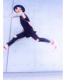 ジャーーーーーーンプ❕❗️シテも🏃💫 | 絡まない！(サスペンダー)