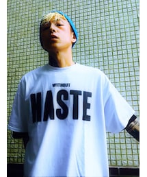 DOUBLE NAME | DOUBLE NAME ｵｰﾊﾞｰｻｲｽﾞｶｯﾄｿｰ(Tシャツ/カットソー)