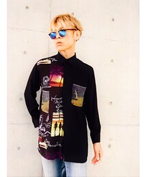 シャツ着たバージョン👯🎵✨ | H&M　ｻﾝｸﾞﾗｽ☝(☣౪☣)☝(サングラス)