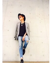 American Eagle | American Eagle ﾚﾃﾞｨｽﾃﾞﾆﾑ(デニムパンツ)