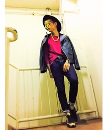 ハットコーデ〜✌️️🙊✨🎵🎩 | 別場所バージョン✨🎵👯(ハット)