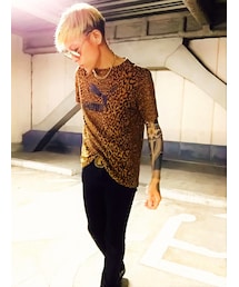 脱ぎバージョン🙊✌️️✨🦁 | 😺🐯🐱🦁🐝🙊💕💕(Tシャツ/カットソー)