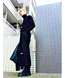 脱いでミタ🙊✌️💕✨💁‍♂️💃💁‍♂️👯💁‍♂️🕴🏻💁‍♂️🤡🤡🤡🤡💝 | GU ﾀｰﾄﾙﾈｯｸ(ニット/セーター)