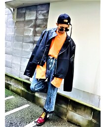 別バージョン〜〜👯‍♂️💃🚶‍♀️🚶🙊💕✨🎵👯🚶✌️️✨✨ | 肩掛け～～🎶(ライダースジャケット)