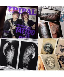 掲載〜〜🎵✨✏💁‍♂️♣️💁‍♂️✏✏➖♣️✖️➖➗♣️🎵✨✌️🙊 | TATTOO TRIBAL vol69(雑誌)