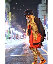別〜〜🙊✌️✨☃️❄️⭐️🎵🤡🎵🤖🎵🦁🎵👽🎵🐆🎵✌️💕 | ﾚｵﾊﾟｰドｽﾄｰﾙ～♪(ストール/ショール)