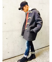 上質メルトンダッフルコート🙊✌️💁‍♂️🕺 | no brand  サイズXL(ダッフルコート)