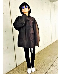 着てた🙊🎵✌️✨💁‍♂️💃💁‍♂️🕺💁‍♂️🚶‍♀️💁‍♂️🚶💁‍♂️👯‍♂️💁‍♂️🌨❄️💦 | でかM-65♪(ミリタリージャケット)