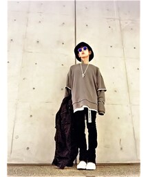 別バージョン〜〜💁‍♂️🙊🎵✌️✨💕💁‍♂️👯‍♂️💁‍♂️🕺💁‍♂️👟💁‍♂️🚶💁‍♂️🚶‍♀️💁‍♂️💃💕✌️ | ﾌｪｲｸﾚｲﾔｰﾄﾞｽｳｪｯﾄ～♪(スウェット)