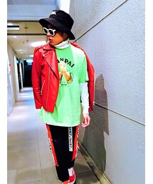別バージョン〜〜🙊💕💁‍♂️💃🎵💃💕💃✌️🎵🕺💁‍♂️🕺🎵✌️🙉🐒💃 | ﾚｲﾔｰﾄﾞ～♬(Tシャツ/カットソー)