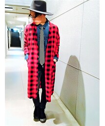 ひさしぶりにした🙊🎵👔👨‍✈️🎵✨✌️🌸 | ZARA　ﾈｸﾀｲ(ネクタイ)