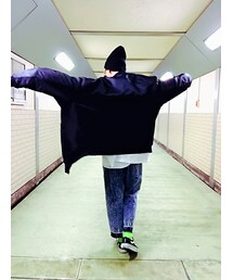 ウロウロ。🙊✌️💕💁‍♂️🚶‍♀️💁‍♂️🕺💁‍♂️🚶‍♀️💁‍♂️🕺🕴🏻👌😉✌️💕 | 地下通路～♪(ミリタリージャケット)