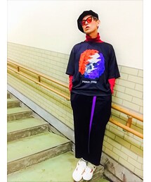 脱いでミタ🙊🎵💕✌️✨💁‍♂️💃💁‍♂️🕺💁‍♂️💁‍♂️🌹✨🎵💕 | ﾚｲﾔｰﾄﾞ♪(Tシャツ/カットソー)