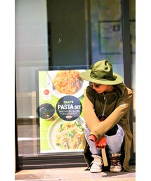 タリーズ前〜〜🙊🎵☕️🍪🥘🍟🌮🍴🍽🍝💕✌️ | ☕️🍪🍫🍿🍽🍴🍝🥘🌮🍟(モッズコート)