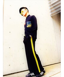 別バージョン〜〜🙊💕✌️💁‍♂️💃🕴🏻🕺🚶‍♀️🏃🏃‍♀️🚶👯‍♂️🎵✌️💕 | WEGO　ﾗｲﾝﾊﾟﾝﾂ(その他パンツ)