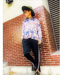 別〜〜🙊🎵✌️💕💁‍♂️🕺💃🕴🏻👯‍♂️🚶🏃‍♀️🕺 | ZARA　柄ｼｬﾂ～🎵(シャツ/ブラウス)