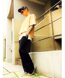 UNIQLO | UNIQLO ﾜｲﾄﾞｼﾞｬｰｼﾞ(その他パンツ)