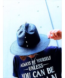 お手製ハット〜🙊✌️🎵🕺😈😈😈😈🎩💕✌️🎩💃 | ﾏﾀﾏﾀ ｽﾀｯｽﾞ付けちゃっﾀ♬(ハット)