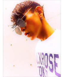フラットサングラス🙊🎵✌️🕶😎💕 | 地元で購入♪　(サングラス)