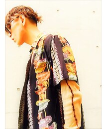 袖〜〜🕺🕺✨🎵🙊✌️👍🐒🐒あ | お手製ﾌﾞﾘｰﾁ♬(Tシャツ/カットソー)