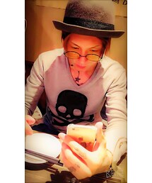 こちらも地元で購入🙊✌️🎵💕☠️👽💀👻🤖💩👾👺👿👹😈 | ｽｶﾙﾆｯﾄ☠️💀🙊(スウェット)