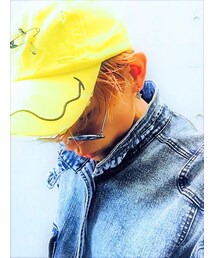 スマイルキャップ🙊✌️✨💕💕💕🕺✌️🎵 | ｲｴﾛ～～♬(キャップ)
