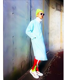 別〜〜🎵✨🕺💃📸🥝🥒🥦🍐🍏🥑🐳🐳🐳 | 地元で購入♪黄緑ﾆｯﾄ帽♬(ニットキャップ/ビーニー)