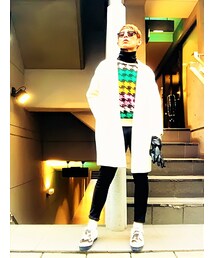 じつはサングラスしてました🕶😎🙉🙊🐒 | 仕事用　黒ｽｷﾆｰ(その他パンツ)