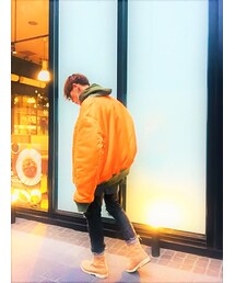 裏返し🙊🙊🙊🎵💕✌️🍊🍊🍊🍊🍊✨✨🍊🎵💕 | ﾃﾞｶい🎶(MA-1)