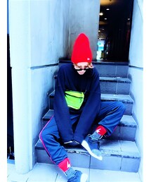 じゃージ〜🕺🕴🏻🚶‍♀️💃🤳🕺🏃‍♀️🕴🏻🎵✌️💘 | あでぃｼﾞｬ～♪(その他パンツ)