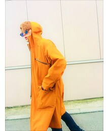 別〜〜🍊🍊🍊🍊✨✨🎵✌️🎵✨🍊🍊✨ | MYSELFABAHOUSE　４WAY ｽﾄﾚｯﾁﾌｰﾄﾞｺｰﾄ(モッズコート)