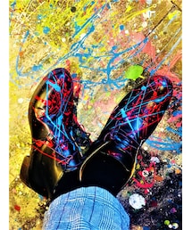 やった🎨✌️👞👠 | お手製🎶(ドレスシューズ)