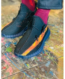 yeezyboost迷彩custom🎨 | スニーカー