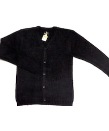 TOWNCRAFT | TOWN CRAFT Mohair color cardigan Black(カーディガン/ボレロ)