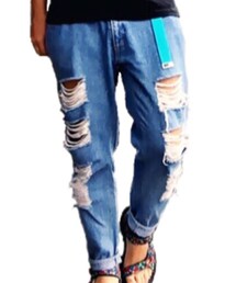 Levi's | 原宿の古着屋さんで購入。テーパードなシルエットがお気に入り◎(デニムパンツ)