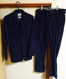 不明 | 鹿さんの刺繍が入っているのである(セットアップ)