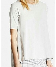 UNIQLO | コットンモダールロングT(Tシャツ/カットソー)
