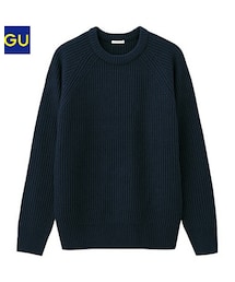 GU | アゼクルーネックセーター(ニット/セーター)