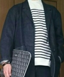 UNIQLO | デニムロングジャケット(デニムジャケット)