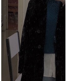 黑色灯芯绒外套 | アンダーウェア