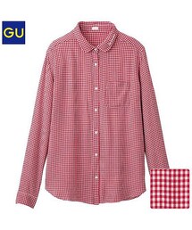 GU | チェックシャツ(シャツ/ブラウス)