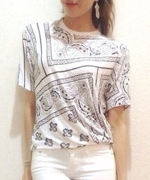 RHUDEのバンダナTシャツ！(Tシャツ/カットソー)