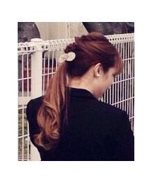 ヘアスタイル | ２回くるりんぱのローポニー(その他)