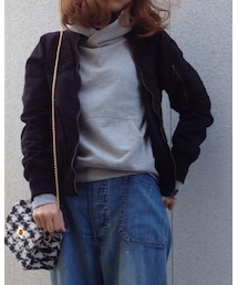 X-girl | 昔の。リバーシブルで使える(ブルゾン)