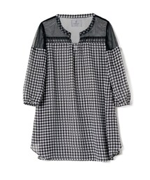 LAYMEE | LY13WT / OP05 : Carol gingham check OP(チュニック)